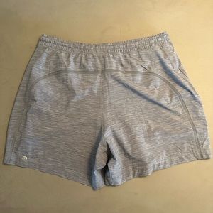 Men’s Lululemon Pace Breaker Short. Size LARGE. With Liner. Hemmed to 6” inseam.